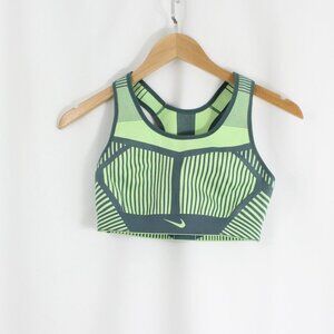 Nike FE/NOM Flyknit Women's High-Support Non-Padded Racerback Sports Bra Medium